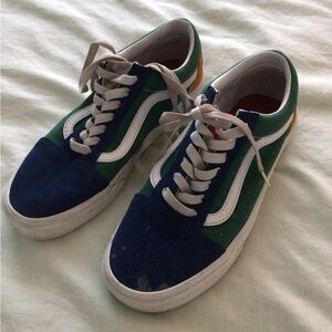 Vans Old Skool Blue/Green/Yellow Unisex